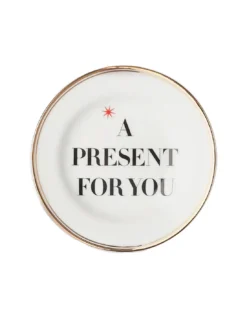 A Present For You - Petite Assiette Déco - 9.5 Cm