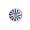 Bitossi Home Abracadabra Fortuna Navy Blue & Gold - Eye Motif Porcelain Dessert Plate (20.5cm)