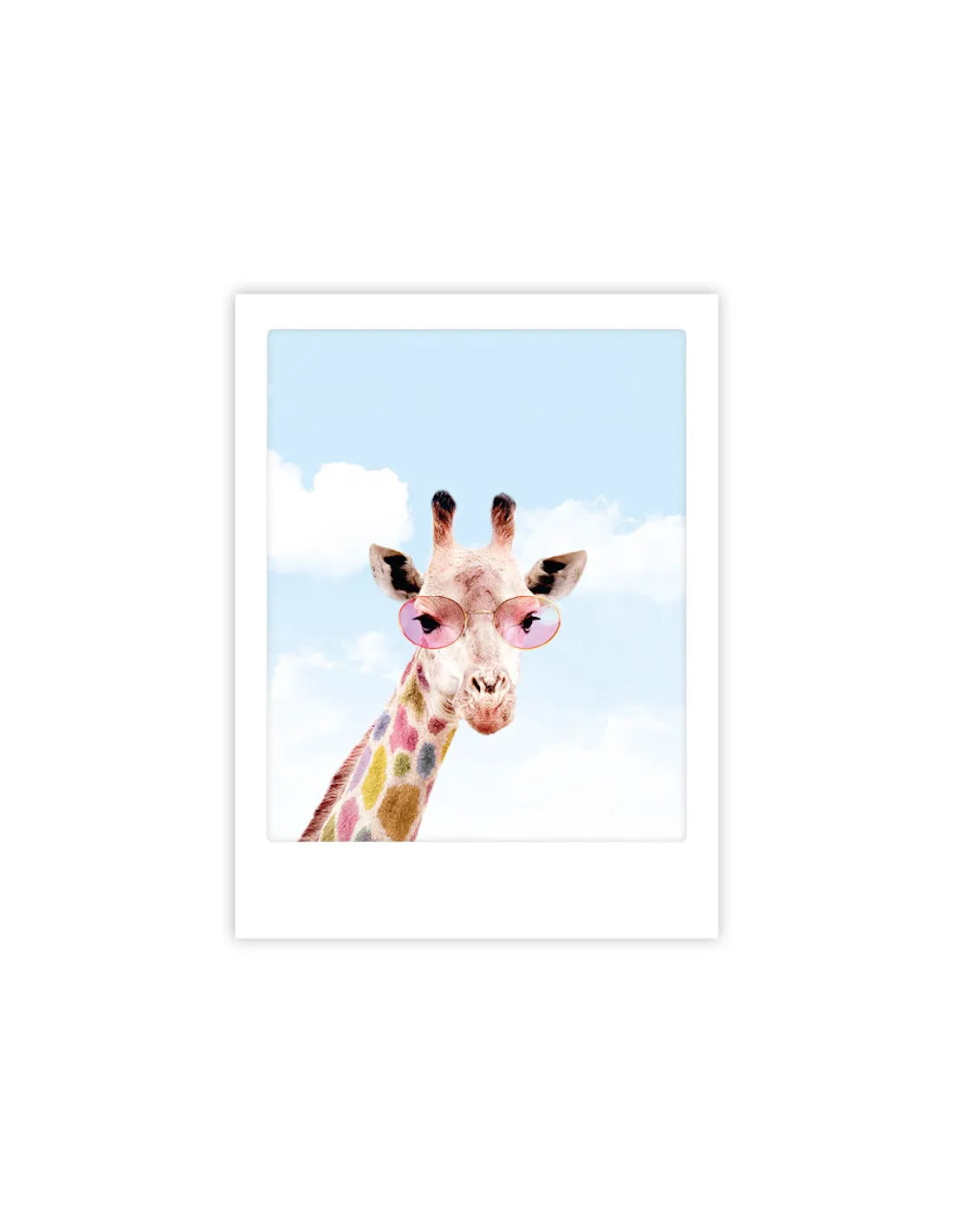 Affiche 30x40 Summer Giraffe - Pickmotion 1 Affiche 30x40 Summer Giraffe - Pickmotion