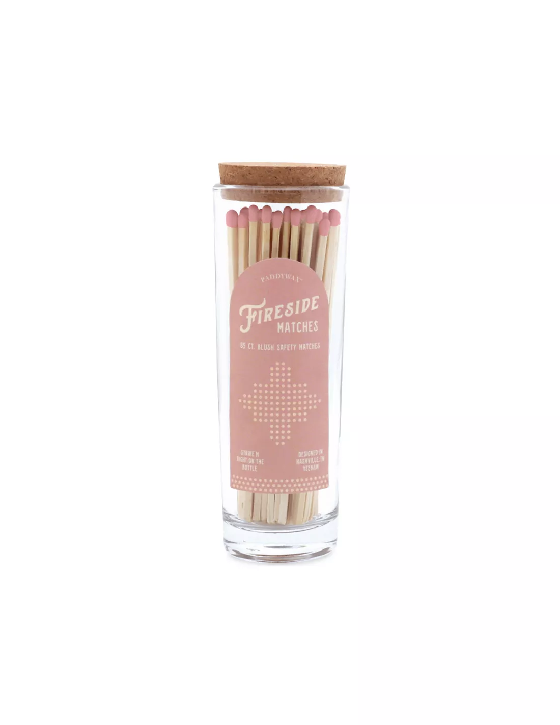 Allumettes Au Coin Du Feu - Rose - Paddywax 1 Allumettes Au Coin Du Feu - Rose - Paddywax