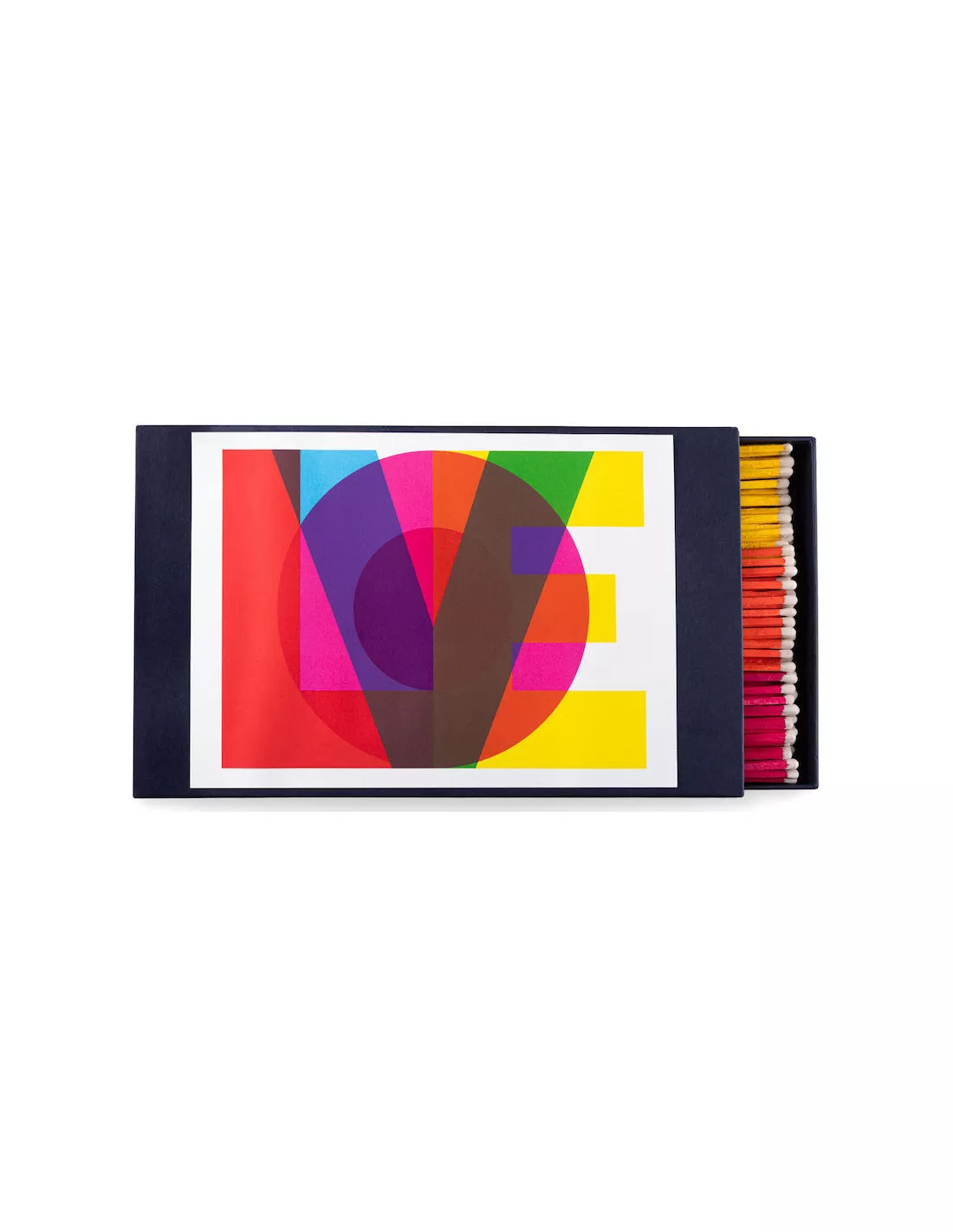 The Archivist Boîte d'Allumettes Géantes LOVE – Design Vintage et Têtes Blanches (150 unités) 1 The Archivist Boîte d'Allumettes Géantes LOVE – Design Vintage et Têtes Blanches (150 unités)