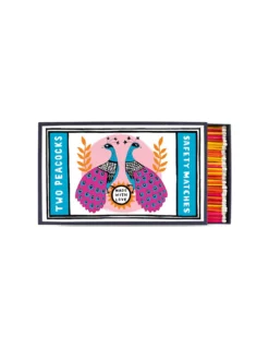 Boîte d'Allumettes Géantes The Peacocks – Design Vintage The Archivist Gallery