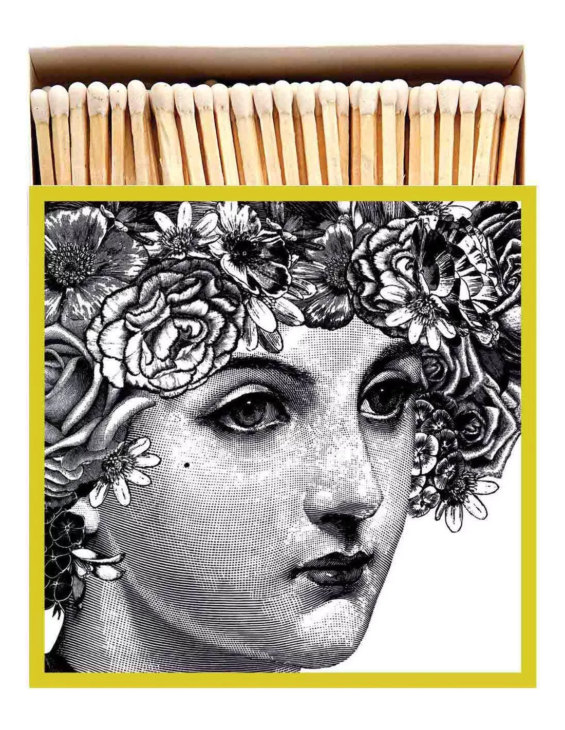 The Archivist - Grande Boîte d'Allumettes Décorative Lady C&W - 125 Allumettes Blanches 1 The Archivist - Grande Boîte d'Allumettes Décorative Lady C&W - 125 Allumettes Blanches