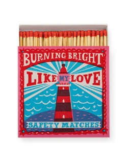 Boîte d'Allumettes Géantes The Archivist - Design Tigre "Like My Love" par The Printed Peanut