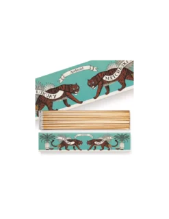 The Archivist Allumettes Longues Long Tiger - Boîte Jaune Illustrée avec Têtes Blanches (29cm)