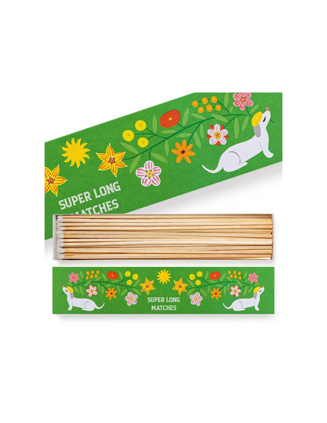 The Archivist Super Long Doggy Matches – 290mm Extra Long Luxury Matches with White Tips 1 The Archivist Super Long Doggy Matches – 290mm Extra Long Luxury Matches with White Tips