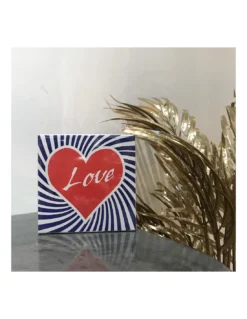 Boîte d'Allumettes Géante 'Love' The Archivist – Têtes Bleu Marine Design Original -Jolie Bougies Soldes allumettes love the archivist 2