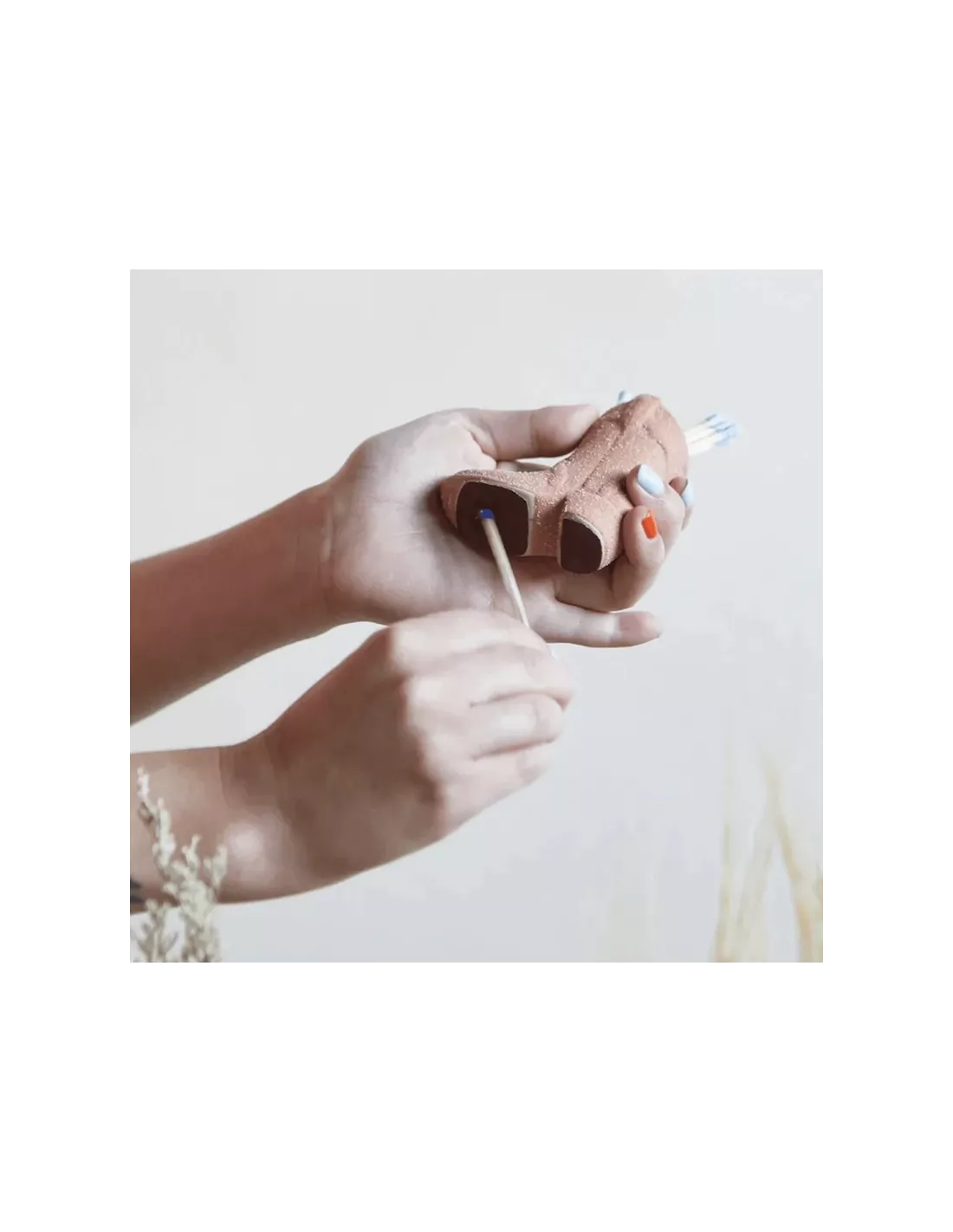 Allumettes Nashville Cowboy - Blanc 2 Allumettes Nashville Cowboy - Blanc – Image 2