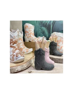Allumettes Nashville Cowboy - Blanc 6 Allumettes Nashville Cowboy - Blanc -Jolie Bougies Soldes allumettes nashville cowboy blanc 2