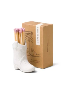 Allumettes Nashville Cowboy - Blanc