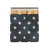 Boîte d'Allumettes de Luxe "Navy Star Tile" - The Archivist x Wanderlust Paper Co. - Format Carré 125 Allumettes