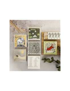 The Archivist 'Pyramid' Luxury Matchbox - 125 White-Tipped Extra Long Matches -Jolie Bougies Soldes allumettes pyramid the archivist 2