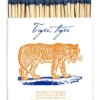 Boîte d'Allumettes Géante Tiger The Archivist – Design Tigre & Têtes Bleues