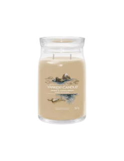 Yankee Candle Ambre Et Bois De Santal - Grande Bougie 2 Mèches