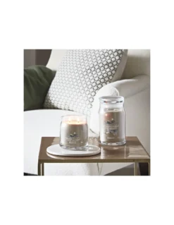 Yankee Candle Ambre Et Bois De Santal - Grande Bougie 2 Mèches -Jolie Bougies Soldes ambre et bois de santal grande bougie 2 meches 3