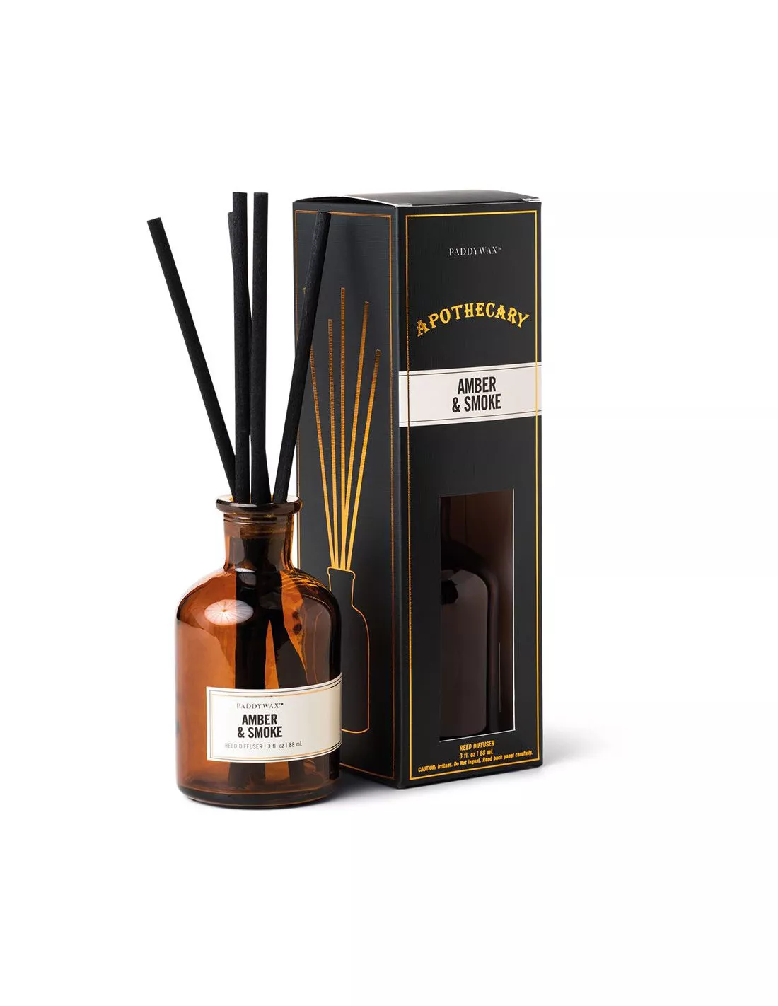 Diffuseur à Bâtonnets Apothecary - Amber & Smoke 1 Diffuseur à Bâtonnets Apothecary - Amber & Smoke