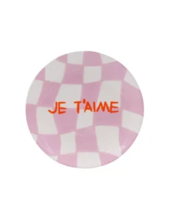 Assiette à Dessert - Je T'aime