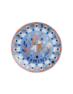 Assiette Astrale Bitossi - Gémeaux 16 Cm