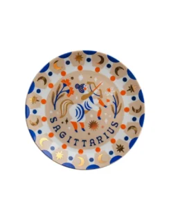 Assiette Astrale Bitossi - Sagittaire 16 Cm