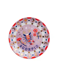 Assiette Astrale Bitossi - Scorpion 16 Cm