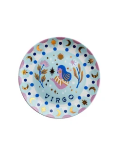 Assiette Astrale Bitossi - Vierge 16 Cm