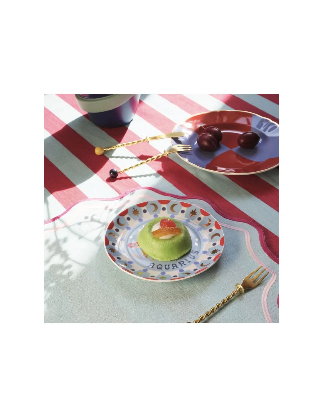 Assiette Astrale Bitossi - Vierge 16 Cm 4 Assiette Astrale Bitossi - Vierge 16 Cm – Image 4