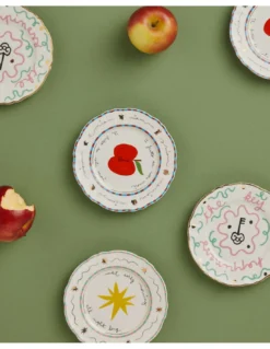 Bitossi Home Rose et Or - Collection Il Frutto della Passione - Petite Assiette Cœur en Céramique 10 Bitossi Home Rose et Or - Collection Il Frutto della Passione - Petite Assiette Cœur en Céramique -Jolie Bougies Soldes assiette cuore design bitossi home 4