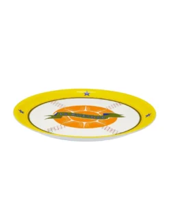 Bitossi Home La Gustosa Assiette à Pizza 32cm – Design Vintage Bel Paese par Sam Baron -Jolie Bougies Soldes assiette pizza 32cm la gustosa bitossi 2