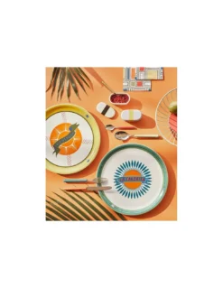 Bitossi Home Bel Paese "La Preziosa" - Assiette à Pizza en Porcelaine 32cm par Sam Baron 7 Bitossi Home Bel Paese "La Preziosa" - Assiette à Pizza en Porcelaine 32cm par Sam Baron -Jolie Bougies Soldes assiette pizza 32cm la preziosa bitossi 2