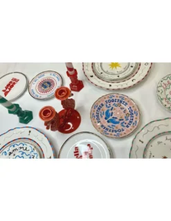 Bitossi Home Bel Paese "La Preziosa" - Assiette à Pizza en Porcelaine 32cm par Sam Baron 9 Bitossi Home Bel Paese "La Preziosa" - Assiette à Pizza en Porcelaine 32cm par Sam Baron -Jolie Bougies Soldes assiette pizza 32cm la preziosa bitossi 4