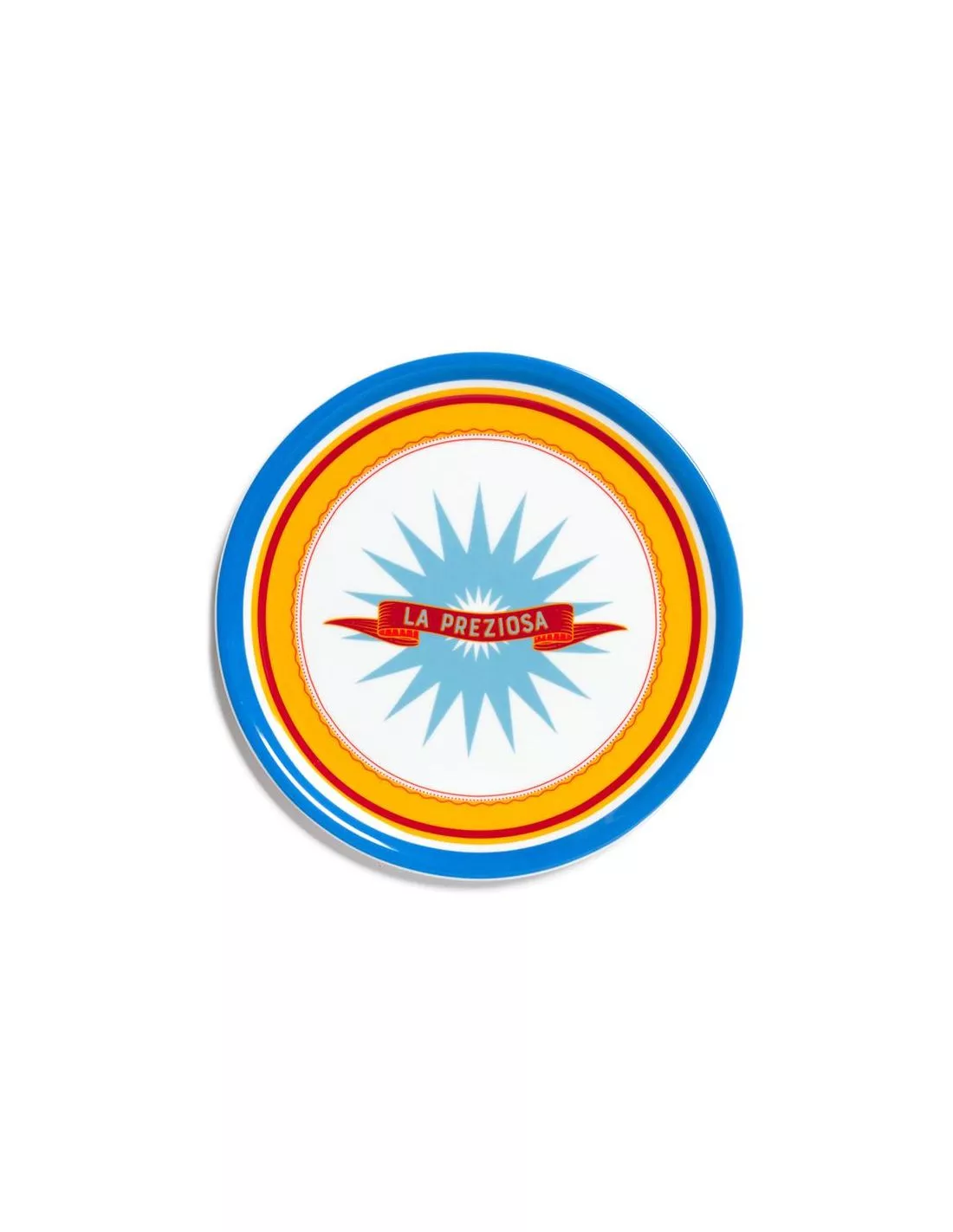 Bitossi Home Bel Paese "La Preziosa" - Assiette à Pizza en Porcelaine 32cm par Sam Baron 1 Bitossi Home Bel Paese "La Preziosa" - Assiette à Pizza en Porcelaine 32cm par Sam Baron