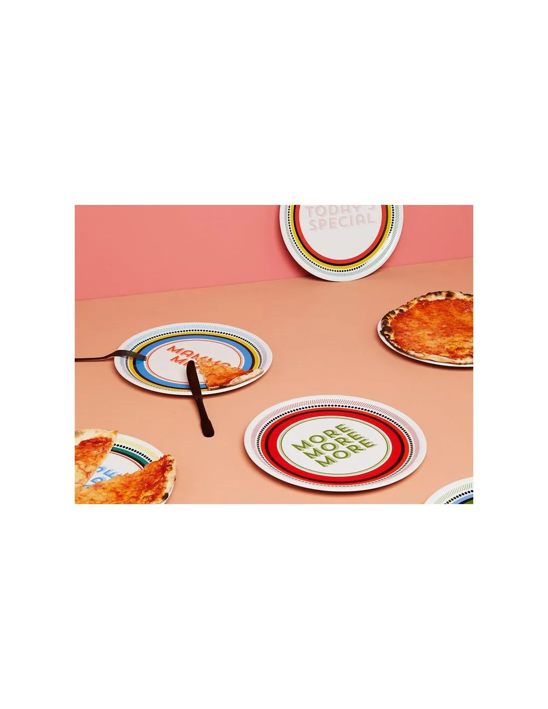 Bitossi Home Assiette Pizza 32cm - Design So Hot en Porcelaine Italienne 3 Bitossi Home Assiette Pizza 32cm - Design So Hot en Porcelaine Italienne – Image 3