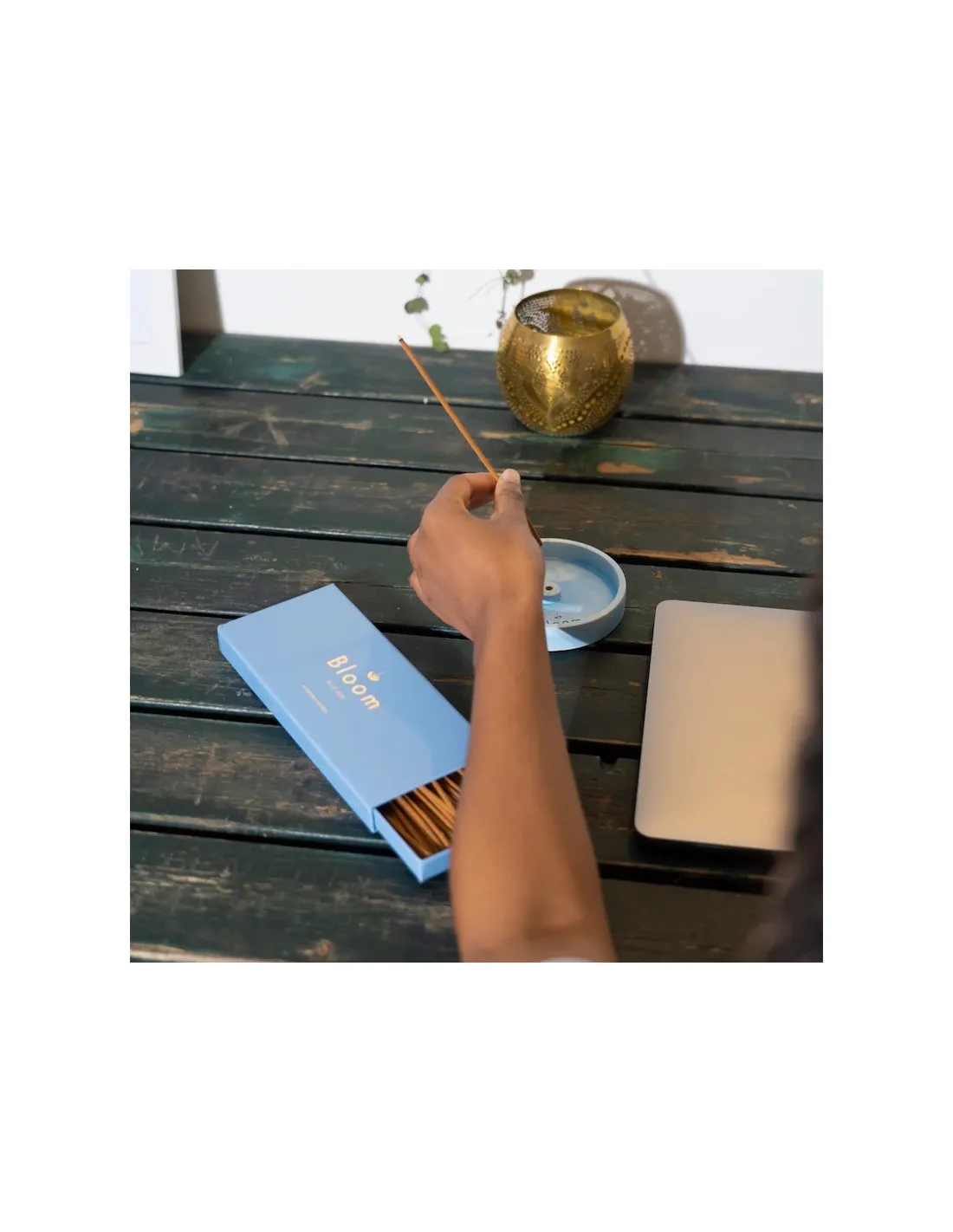 Bloom Blue Bird - 40 Bâtons D'encens Copal, Tonka Et Vanille 5 Bloom Blue Bird - 40 Bâtons D'encens Copal, Tonka Et Vanille – Image 5