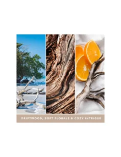 Yankee Candle Bois En Bord De Mer - Grande Colonne 2 Mèches -Jolie Bougies Soldes bois en bord de mer grande colonne 2 meches 2