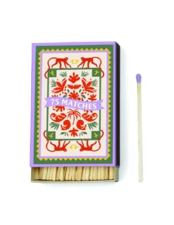 Boite d'Allumettes Paddywax Adopo Jungle (75 Allumettes) – Accessoire Déco et Allumage Bougie