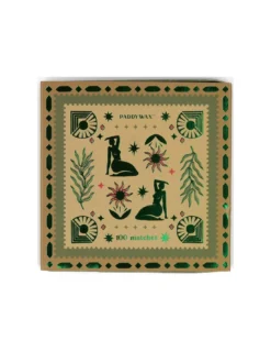 Boîte de 100 Grandes Allumettes - Design Femme Vintage Élégante - Accessoire Déco Chic