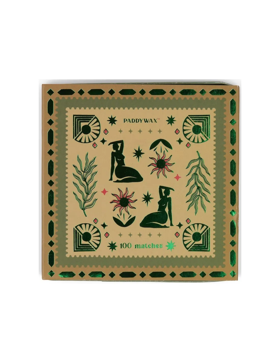 Boîte de 100 Grandes Allumettes - Design Femme Vintage Élégante - Accessoire Déco Chic 1 Boîte de 100 Grandes Allumettes - Design Femme Vintage Élégante - Accessoire Déco Chic