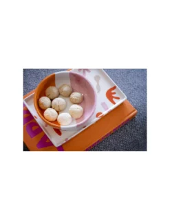 Que Rico Bol Angel Trio Tropical - Coupe en Céramique Peinte à la Main Blanc Rose et Rouge 6 Que Rico Bol Angel Trio Tropical - Coupe en Céramique Peinte à la Main Blanc Rose et Rouge -Jolie Bougies Soldes bol angel trio tropical 2