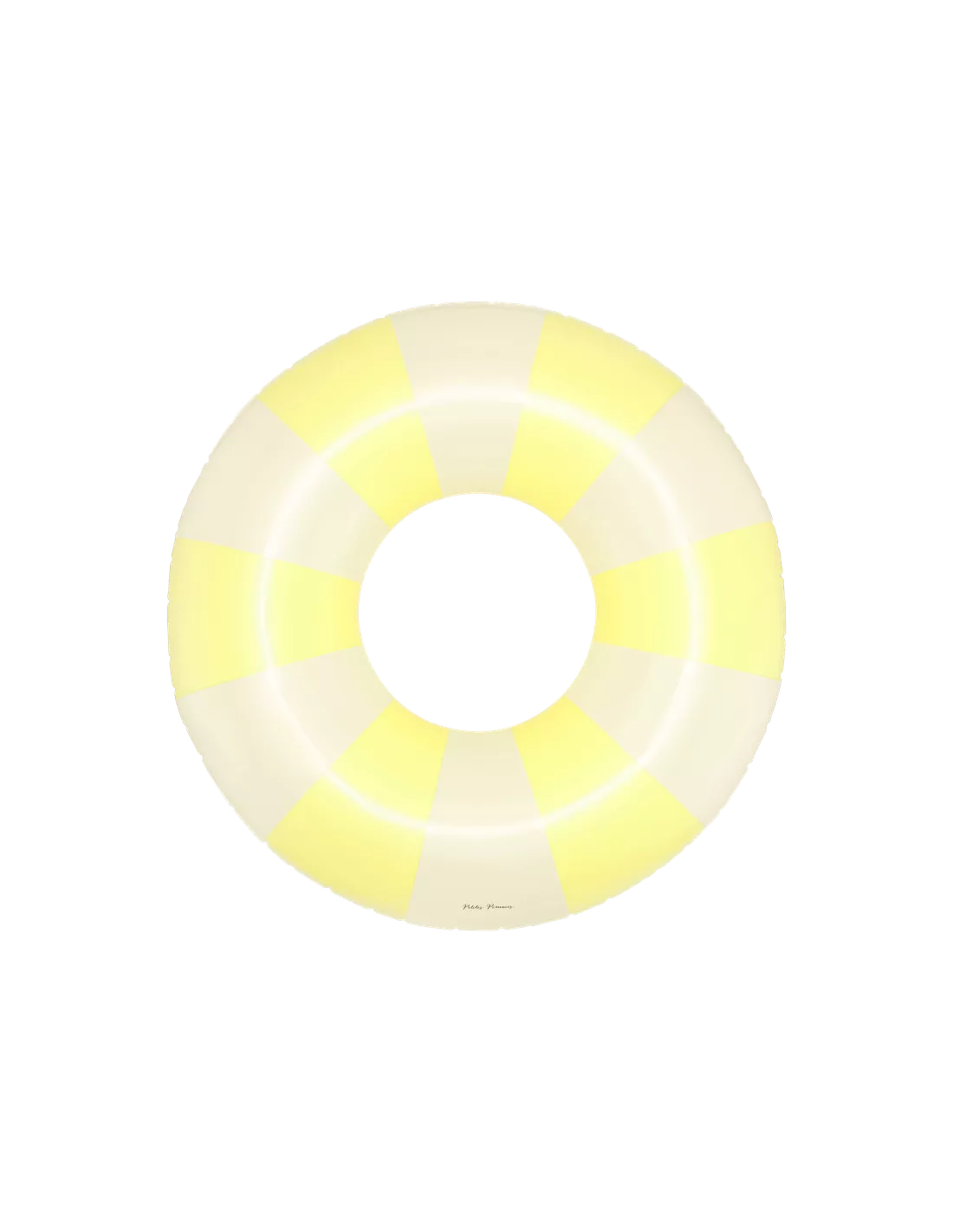 Bouée Pastel Yellow - Petites Pommes 45-60-90-120cm 1 Bouée Pastel Yellow - Petites Pommes 45-60-90-120cm