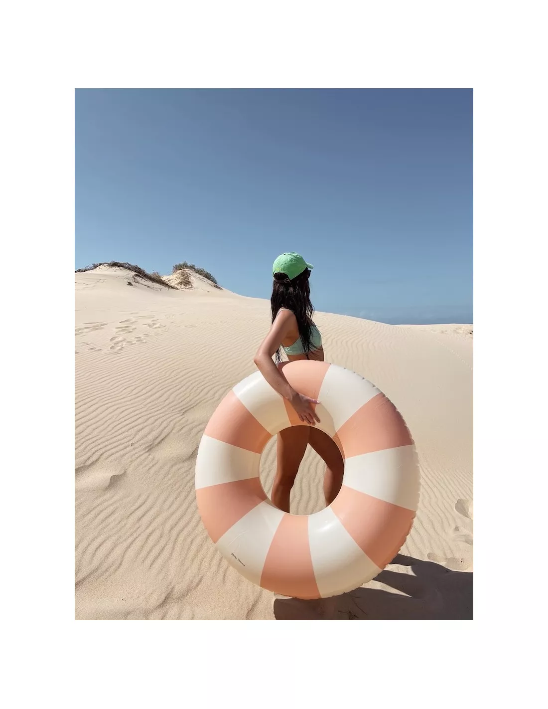 Bouée Peach Daisy - Petites Pommes 45-60-90-120cm 8 Bouée Peach Daisy - Petites Pommes 45-60-90-120cm – Image 8