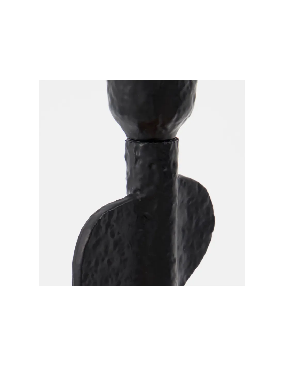 House Doctor Bougeoir Donna Noir 20cm - Design Minimaliste Scandinave 2 House Doctor Bougeoir Donna Noir 20cm - Design Minimaliste Scandinave – Image 2