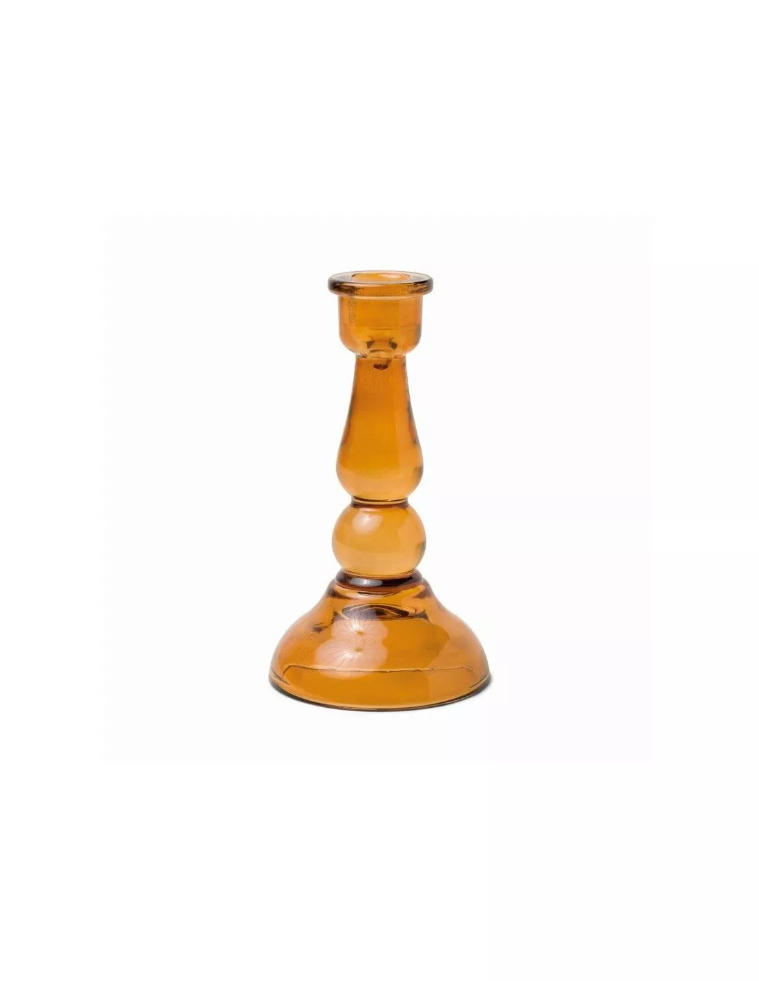 Bougeoir en Verre Teinté Ambre – Chandelier Vintage pour Cierges et Décoration de Table 1 Bougeoir en Verre Teinté Ambre – Chandelier Vintage pour Cierges et Décoration de Table