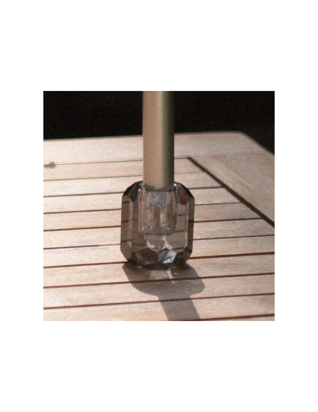 My Jolie Candle - Bougeoir Facette Gris Anthracite - Accessoire Déco Géométrique 2 My Jolie Candle - Bougeoir Facette Gris Anthracite - Accessoire Déco Géométrique – Image 2