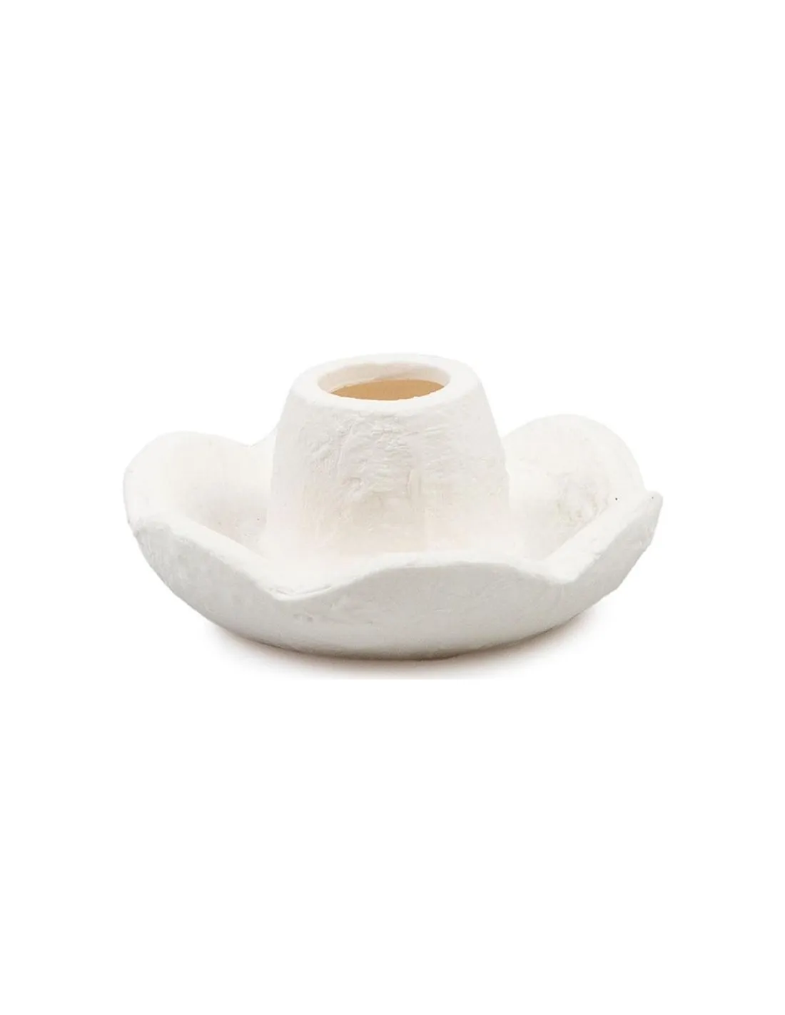 Andrea House Bougeoir Fleur Noir Mat – Support pour Cierge Design Floral 10x5cm 2 Andrea House Bougeoir Fleur Noir Mat – Support pour Cierge Design Floral 10x5cm – Image 2