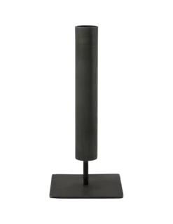 Bougeoir Kolo Noir 18cm House Doctor – Chandelier Scandinave Minimaliste