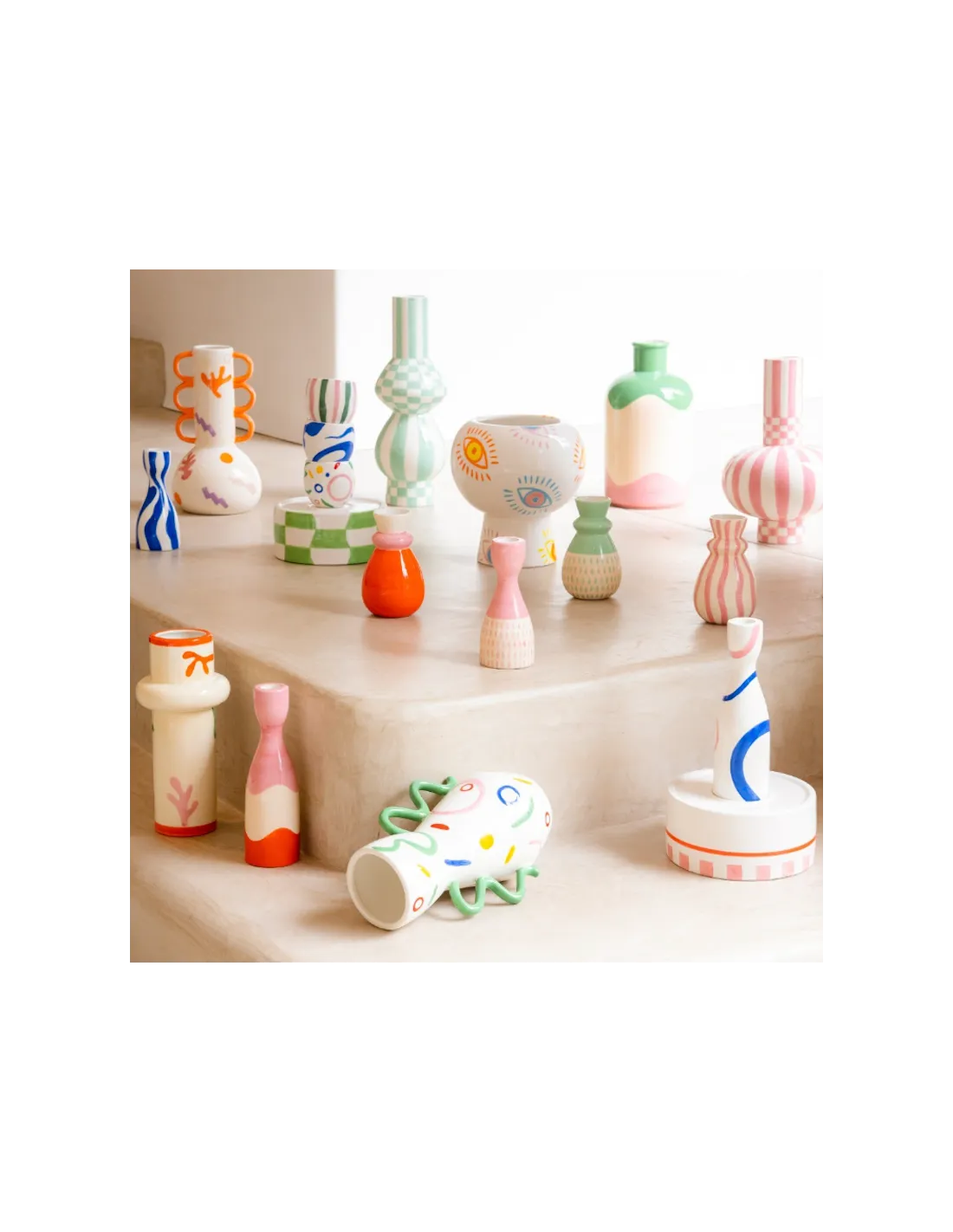 Bougeoir Nina - Bold & Blue 3 Bougeoir Nina - Bold & Blue – Image 3