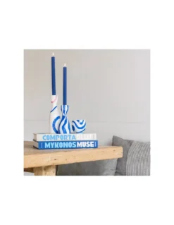 Bougeoir Nina - Bold & Blue 7 Bougeoir Nina - Bold & Blue -Jolie Bougies Soldes bougeoir nina bold blue 3