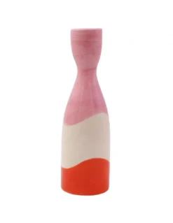 Que Rico Bougeoir Nina Rose et Orange - Chandelier Design en Dolomite Peinte à la Main -Jolie Bougies Soldes bougeoir nina sweet suave 2