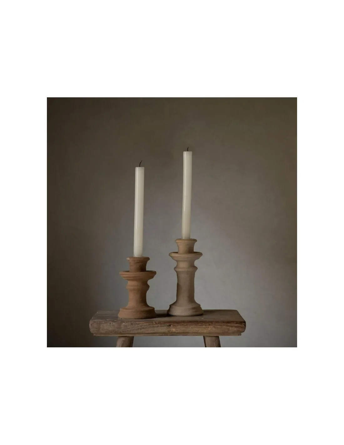 Bougeoir Nomade Marron Andrea House – Chandelier Design avec Anse pour Cierge 2 Bougeoir Nomade Marron Andrea House – Chandelier Design avec Anse pour Cierge – Image 2