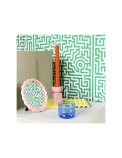 & Klevering Bougeoir Stack - Rose Klevering -Jolie Bougies Soldes bougeoir stack rose klevering 2